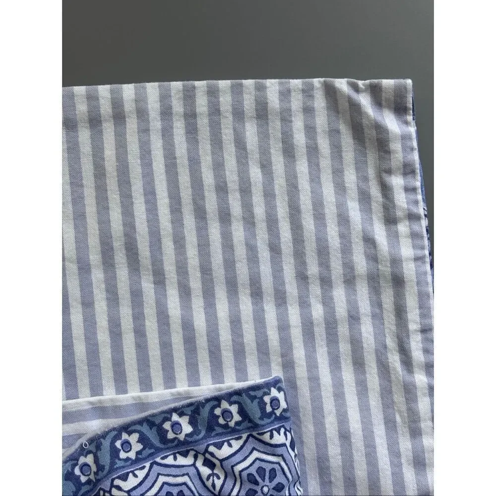Pottery Barn Marianna Floral Striped STANDARD shams Palampore Medallion